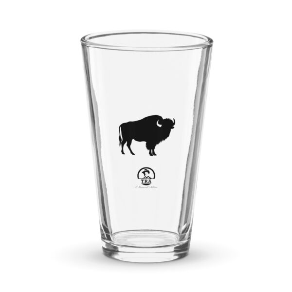 Buffalo Shaker pint glass